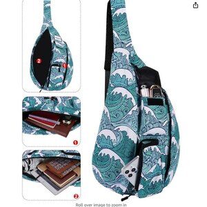 Travel Chest Bag Sling Shoulder Bag Backpack Crossbody Shoulder Bag